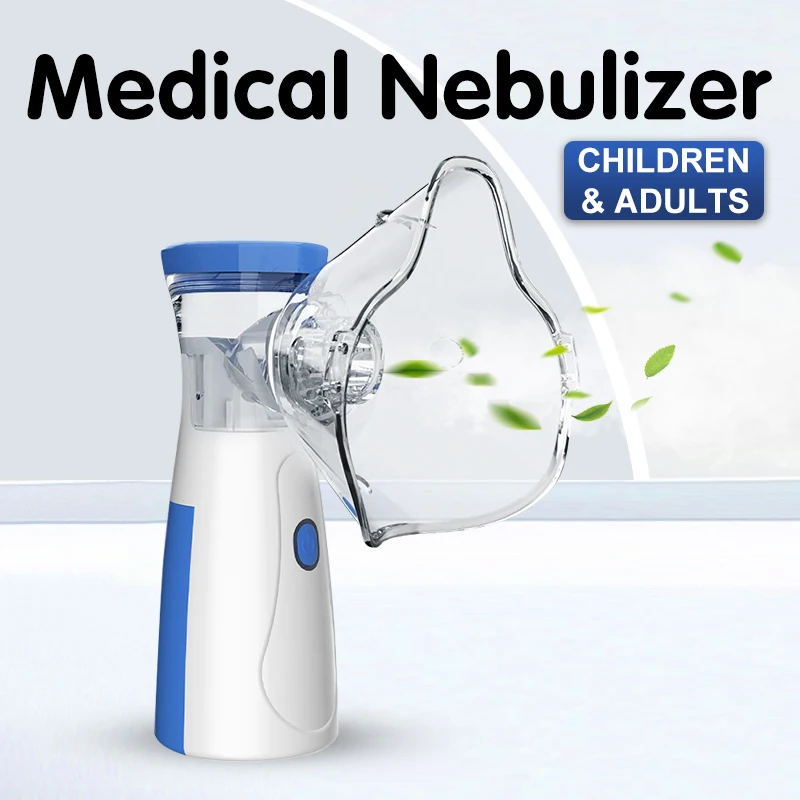 Portable Nebulizer Machine – For Asthma, Cough & Cold Relief | Easy Breathing for Kids & Adults