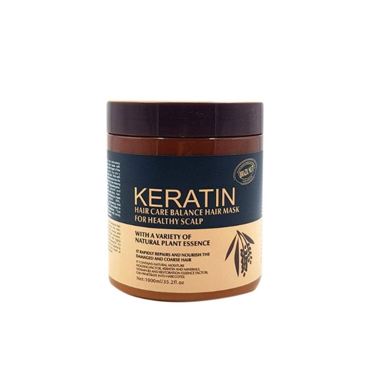 Keratin Hair Mask Treatment - 500ml | Deep Repair & Hydration for Smooth
