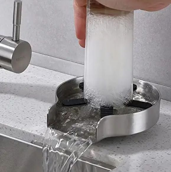 High Pressure Faucet Glass Automatic Cup Washer Bar