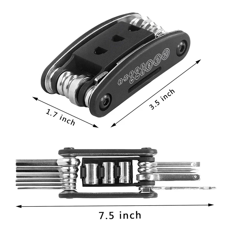 16-in-1 MTB Bicycle Repair Tool Socket Wrench