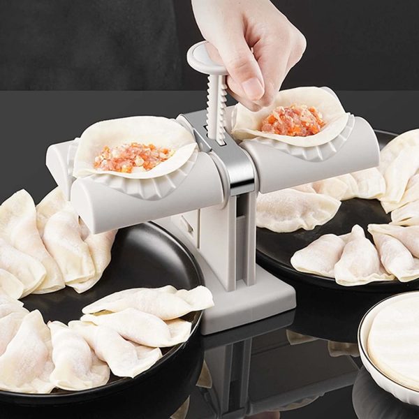 Dumpling & Samosa Maker – Double Header, Quick & Easy Pastry Press