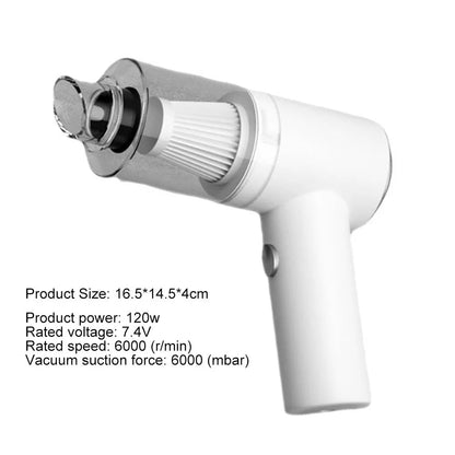 Mini Vacuum Cleaner, Wireless, rechargeable, portable, handy