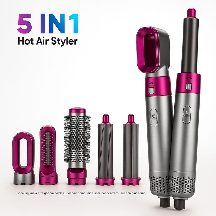 5-in-1 Ionic Hair Styler