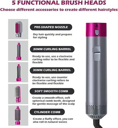 5-in-1 Ionic Hair Styler