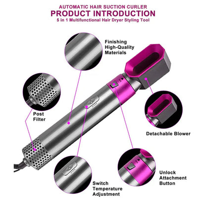 5-in-1 Ionic Hair Styler