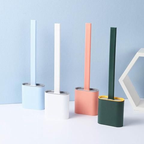 Deep-cleaning Silicone Toilet Brush