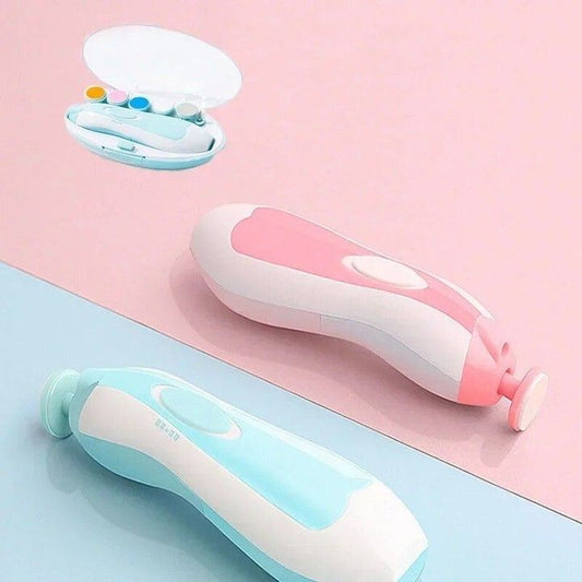 "Electric Nail Clipper Set – Safe, Gentle Baby Nail Trimmer for Infants and Toddlers"