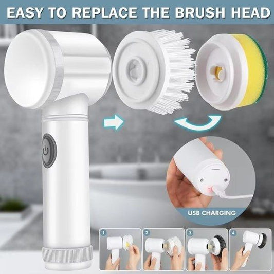 Magic Wireless Cleaning Brush – Rechargeable Spin Scrubber 🔋🧽