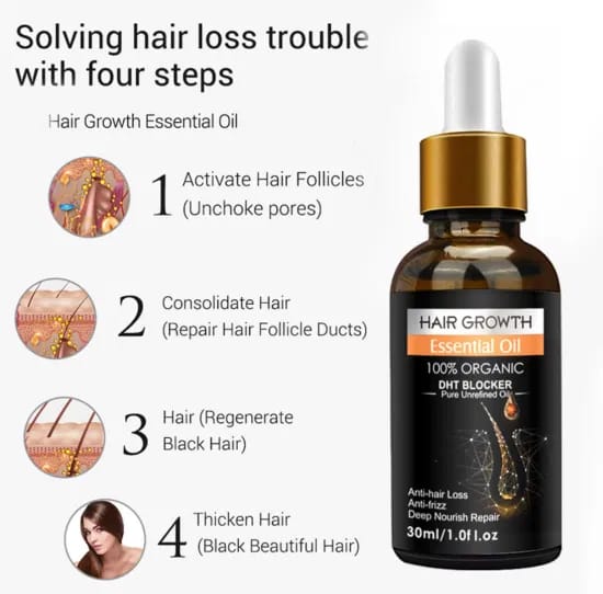 Ginger Hair Care Growth Serum