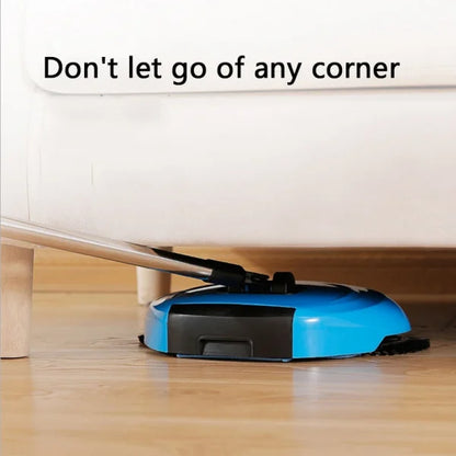SweepDrag: All-In-One Stainless Steel Hand-Push Broom