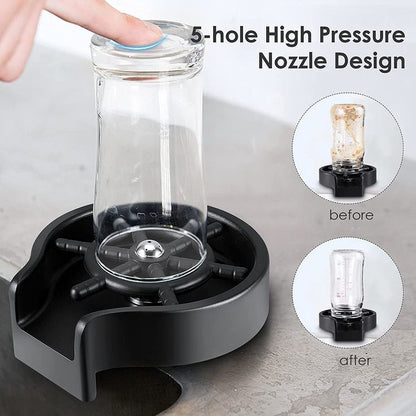 High Pressure Faucet Glass Automatic Cup Washer Bar