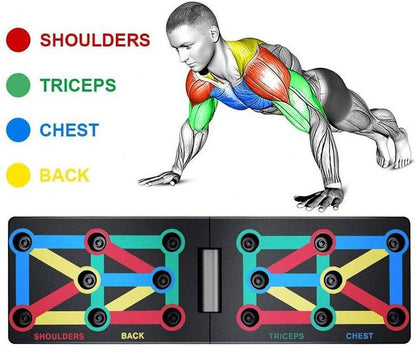 9 IN 1 PUSH UP RACK BOARD