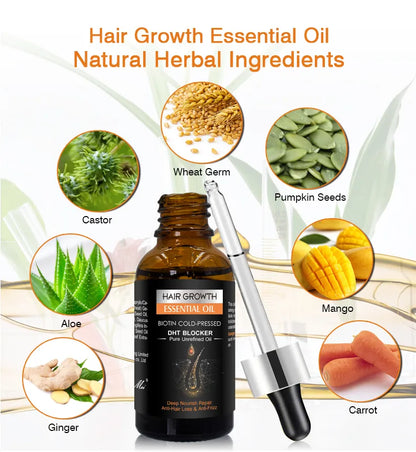 Ginger Hair Care Growth Serum