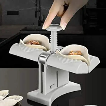 Dumpling & Samosa Maker – Double Header, Quick & Easy Pastry Press